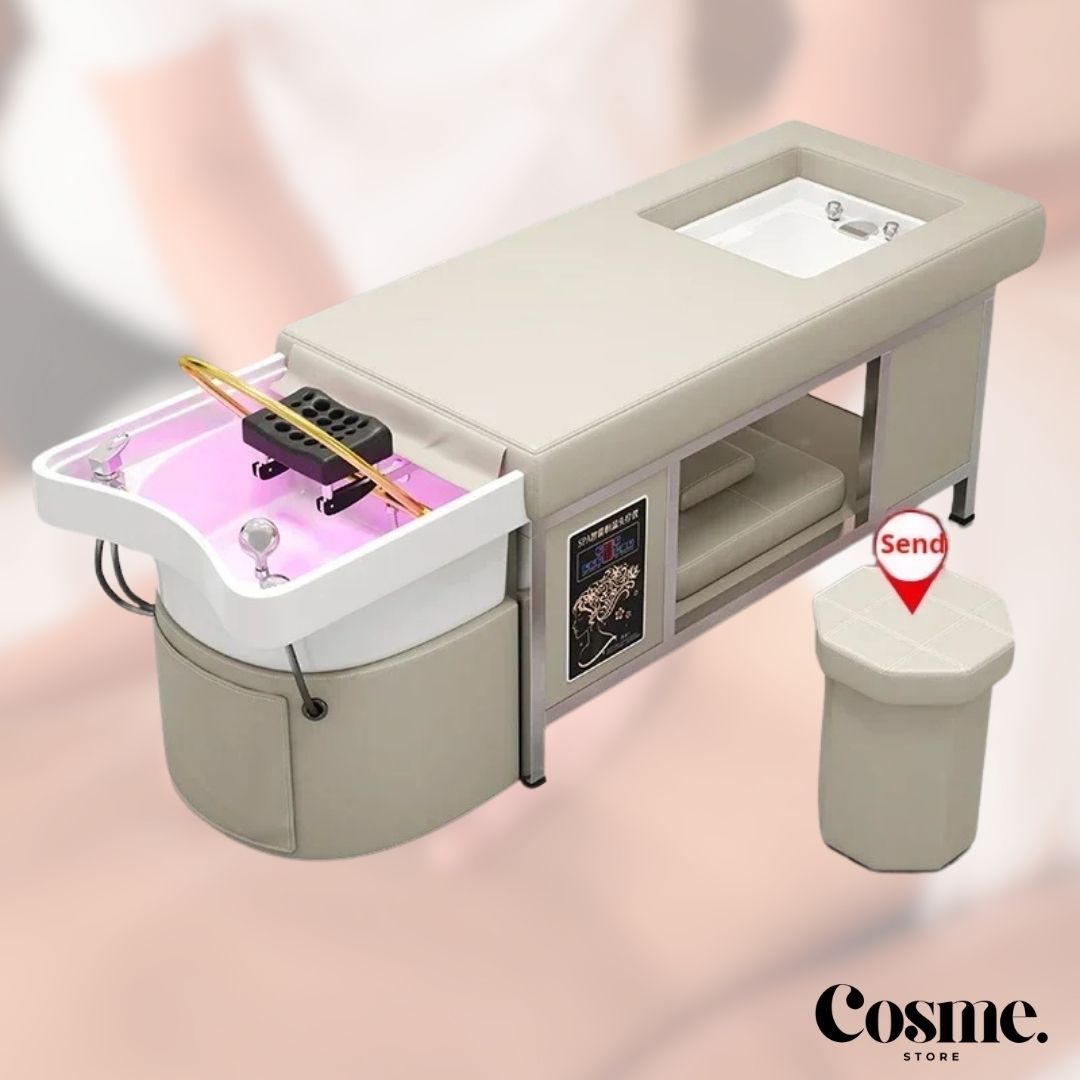 Mesa Profesional para Spa con conexión de agua.