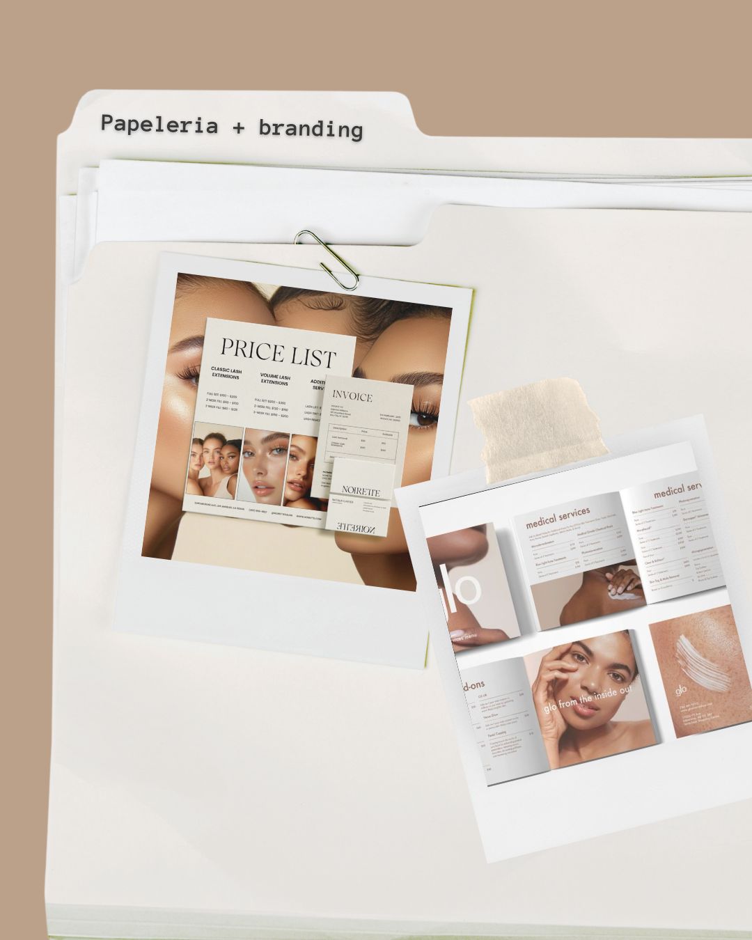Papelería digital + Branding