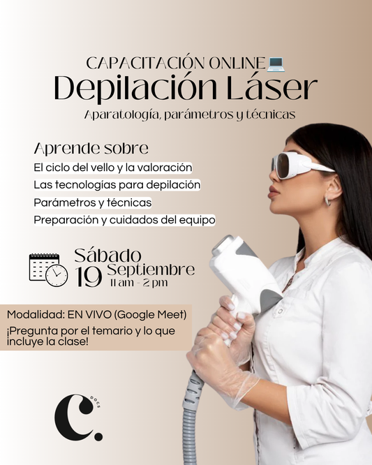 Másterclass Online Depilación Láser