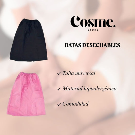 Bata desechable.
