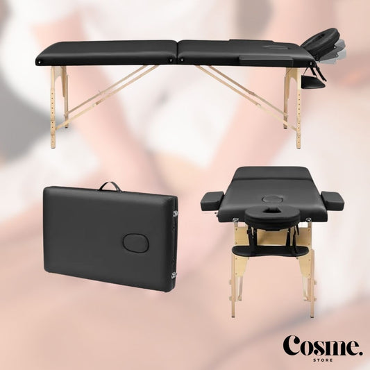 Mesa plegable para masaje.