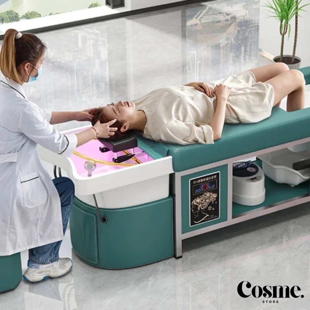 Mesa Profesional para Spa con conexión de agua.