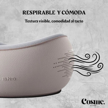 Almohada de espuma reposacabezas para camilla de masaje.