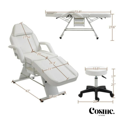 Silla/Cama de masaje ajustable multipropósito.