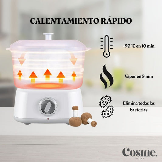 Vaporizador (calentador) profesional de toallas.