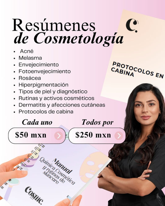 Resúmenes de cosmetología