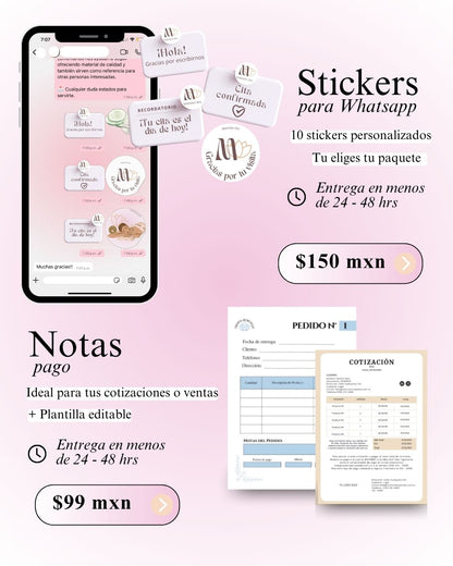 Diseño de papelería y contenido para redes sociales
