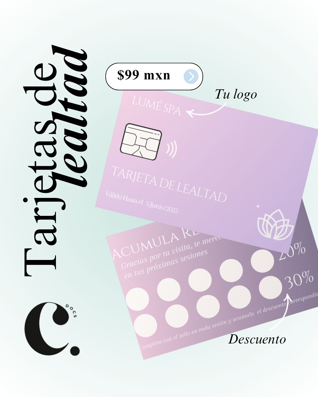Diseño de papelería y contenido para redes sociales